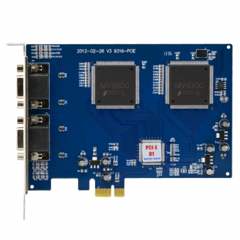 NV9316-E16路視頻8路音頻全D1監(jiān)控卡